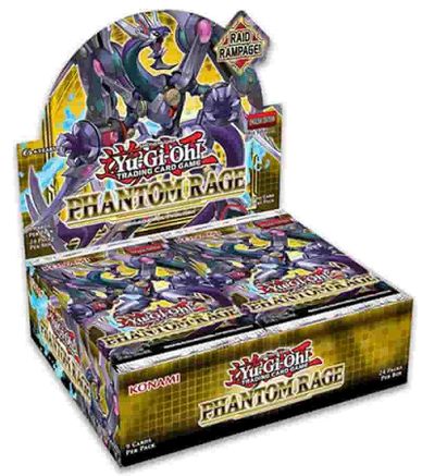 Yu-Gi-Oh! Phantom Rage Booster Box (1st Edition, English) — Sealed