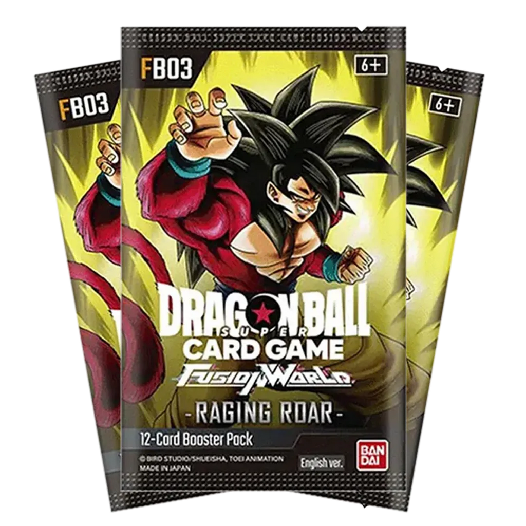 Dragon Ball Fusion World FB03 Raging Roar booster pack