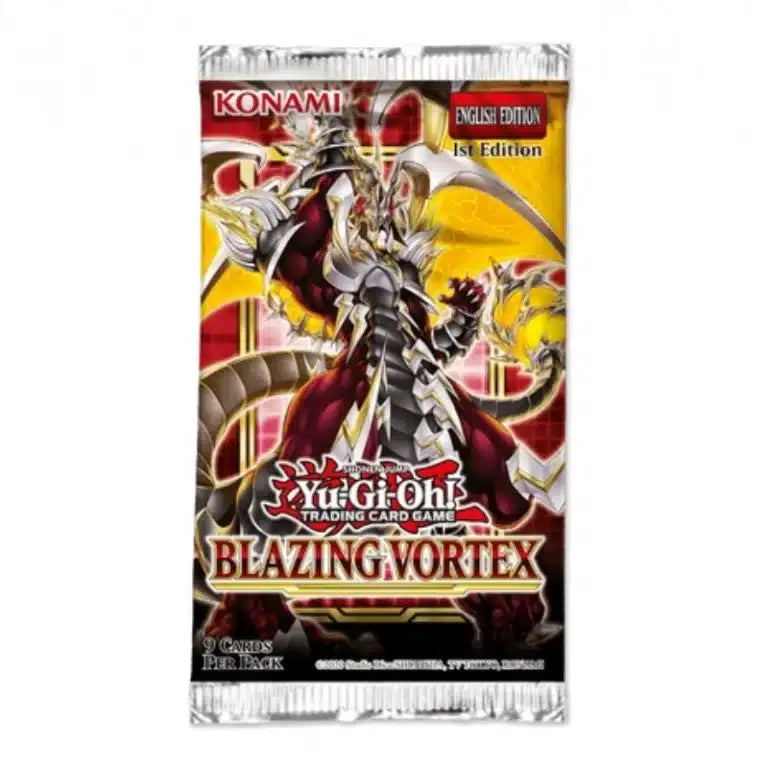 Yu-Gi-Oh Blazing Vortex Booster Pack 1st Edition
