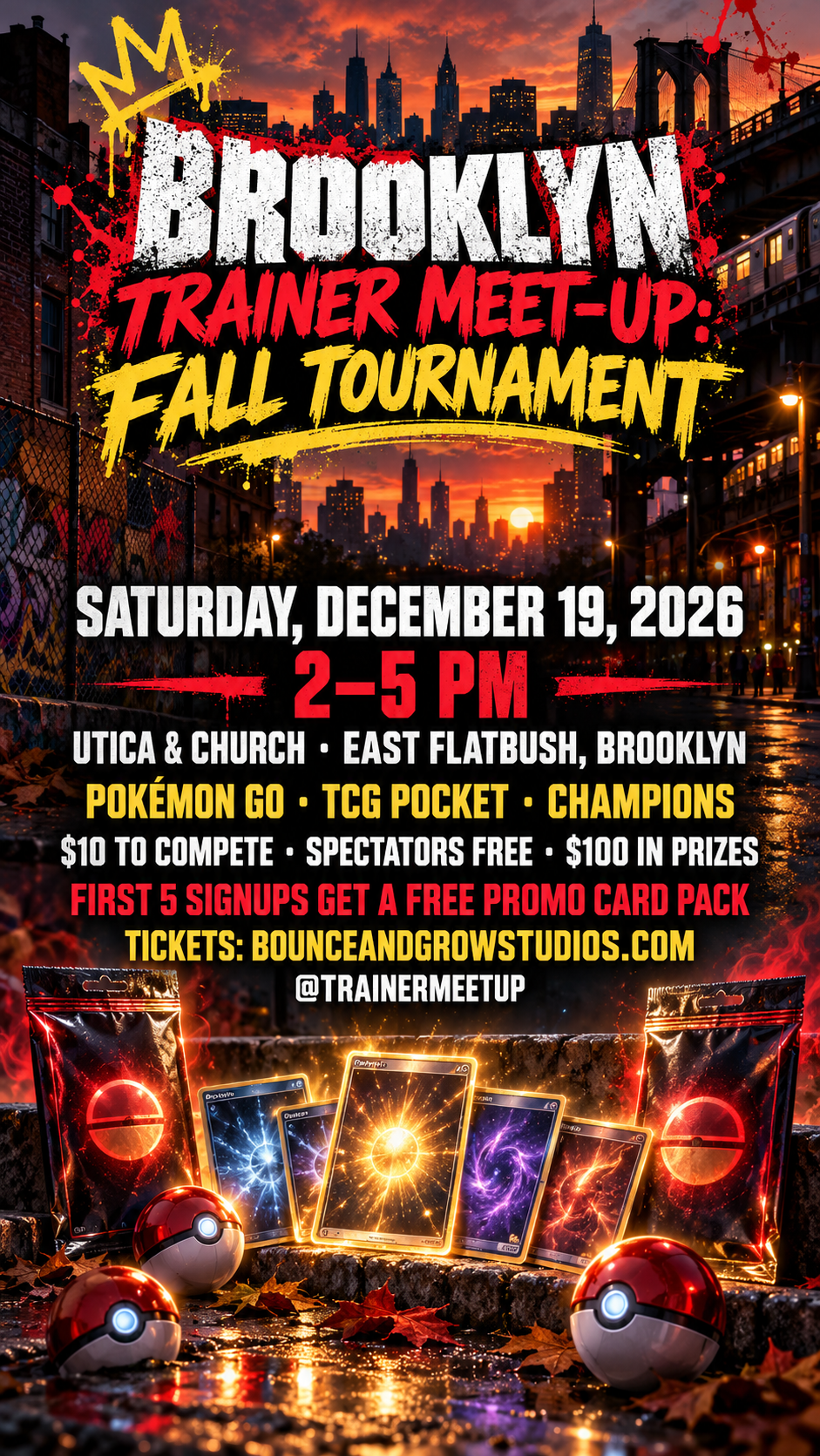 Brooklyn Trainer Meet-Up: Fall Tournament — Tournament Entry (Sat, Dec 19, 2026)